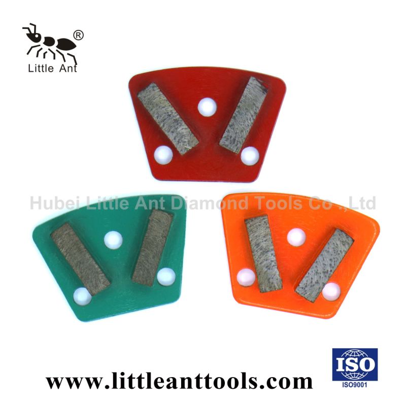 Diamond Trapezoid Grinding Plates for Concrete Floor Polishing