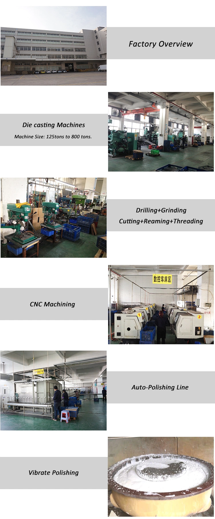 OEM Polish/Debur/Painting Aluminum Alloy Casting Industrial Part (STK-ADC-208)
