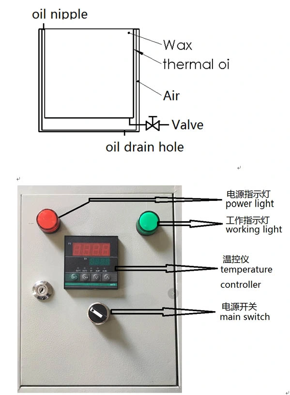 New Style Wax Melter Tank/Paraffin Wax Melting Pot on Sale/Paraffin Wax Warmer Machine