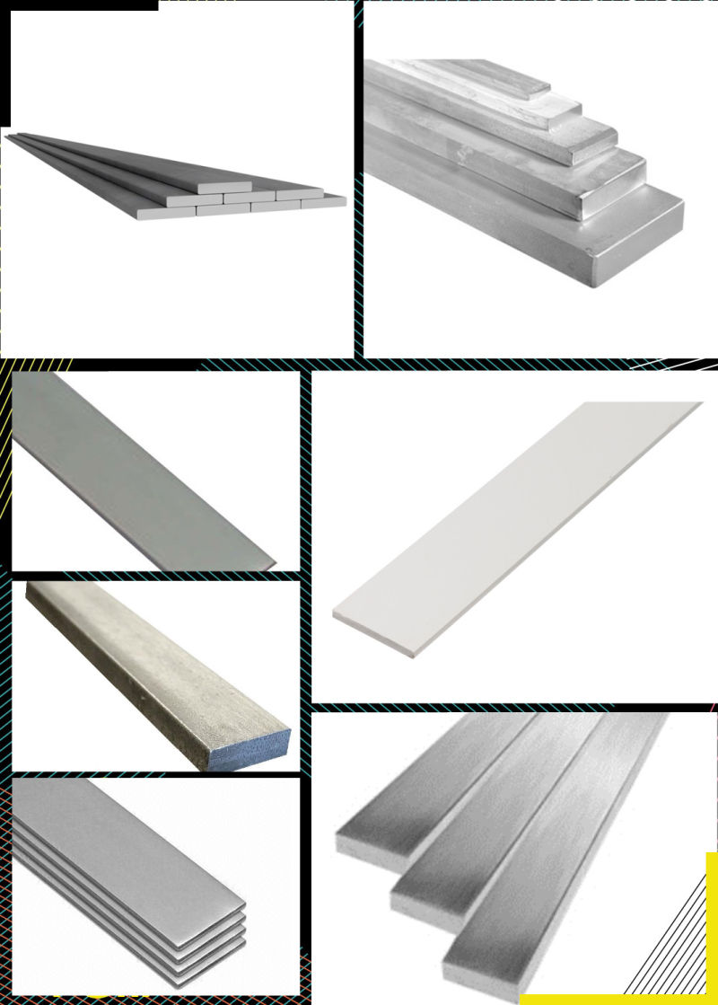 Mirror Polish Stainless Steel Flat Bar 201 Rod