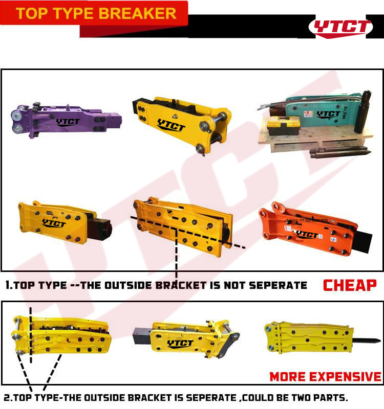 Hydraulic Rock Breaker, Korea Hammer, Demolition Breaker for Komatsu PC220