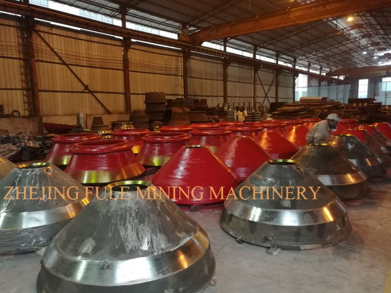 Cone Crusher Spare Parts for Bowl Liner and Concave