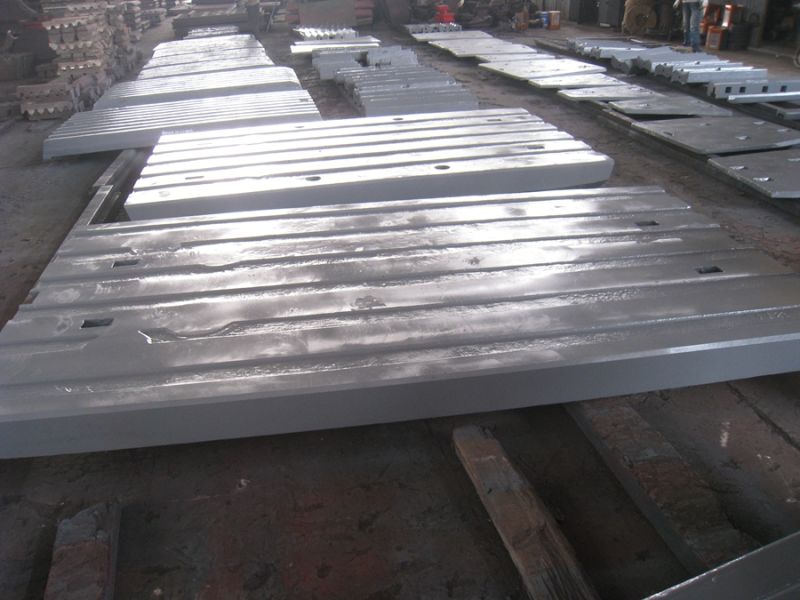Mining Jaw Crusher Spares Part Jaw Plate
