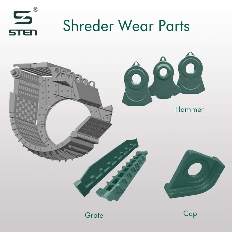 High Manganese Casting Terex Concave Wear Cone Crusher Parts