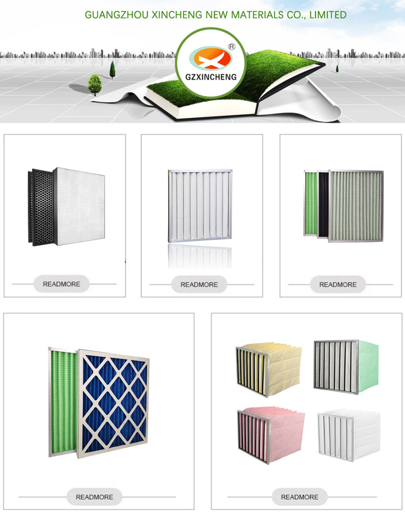Primary Efficiency Activated Carbon Air Filter for Central Air-Conditioning System