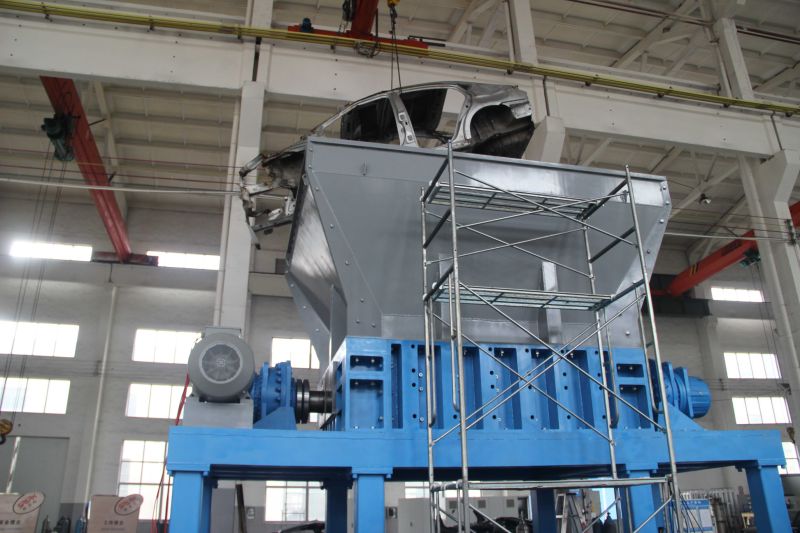 Aluminum Cans Shredder Crusher Machine with Good Quality