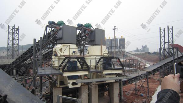 VSI Stone Crusher for 5mm Artificial Sand Making (50t/h)