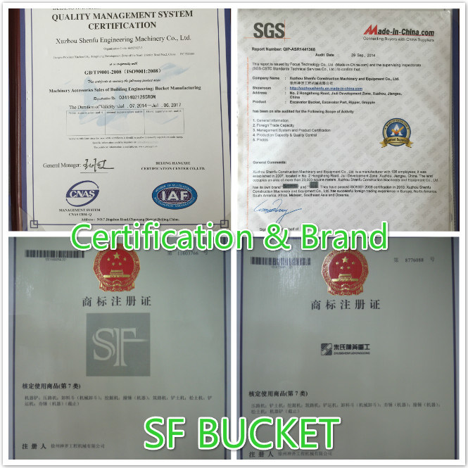Sf Excavator Parts Crusher Bucket, Crusher, Crush Bucket for Excavator