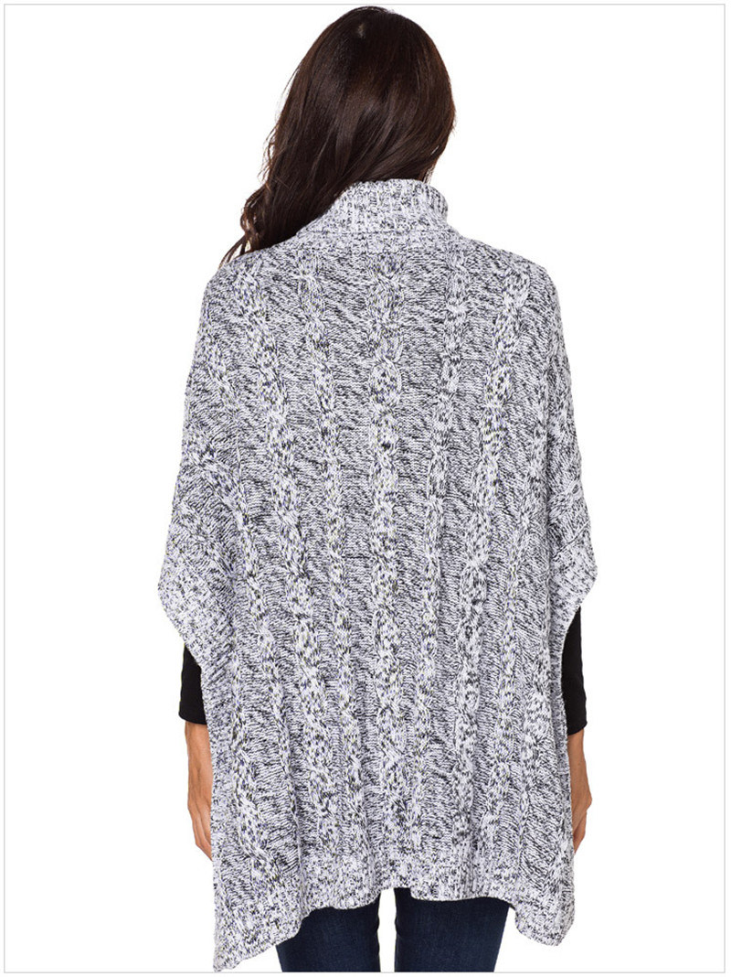 Hot Sale Women Knitting Cloak Sweater