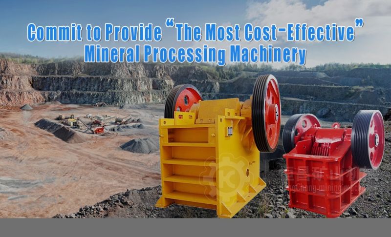 Stone Mining Crushing Machine, Mineral PE500*750 Jaw Crusher Working with Vibrating Screen