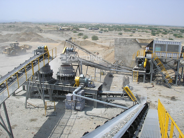 Hydraulic Cone Crusher for 50-150t/H Spring Cone Crusher