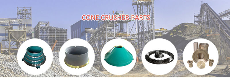 cone crusher parts manual pump upper and lower fan plate