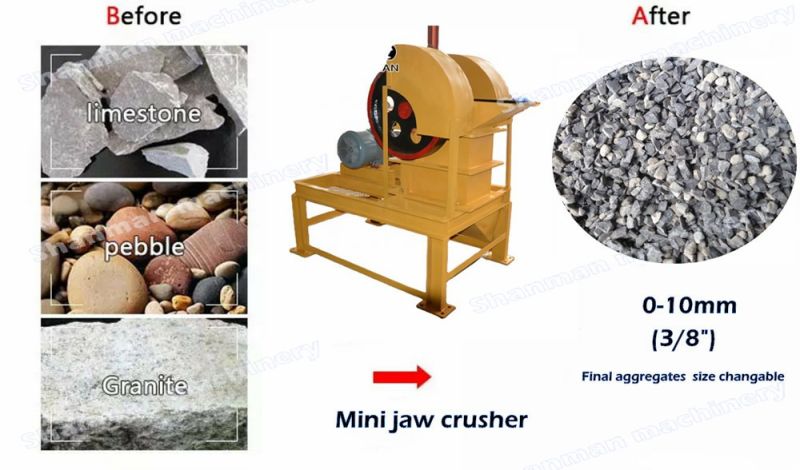 Senegal Gold Crusher Jaw of Stone Breaker