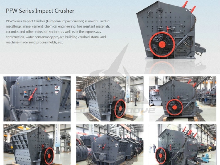 Construction Impact Crusher Machine Pfw Impact Crusher