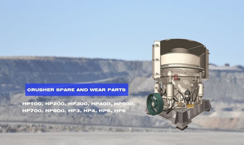 Accessories Apply to Nordberg HP500 Crusher Liners Mining Wear Parts