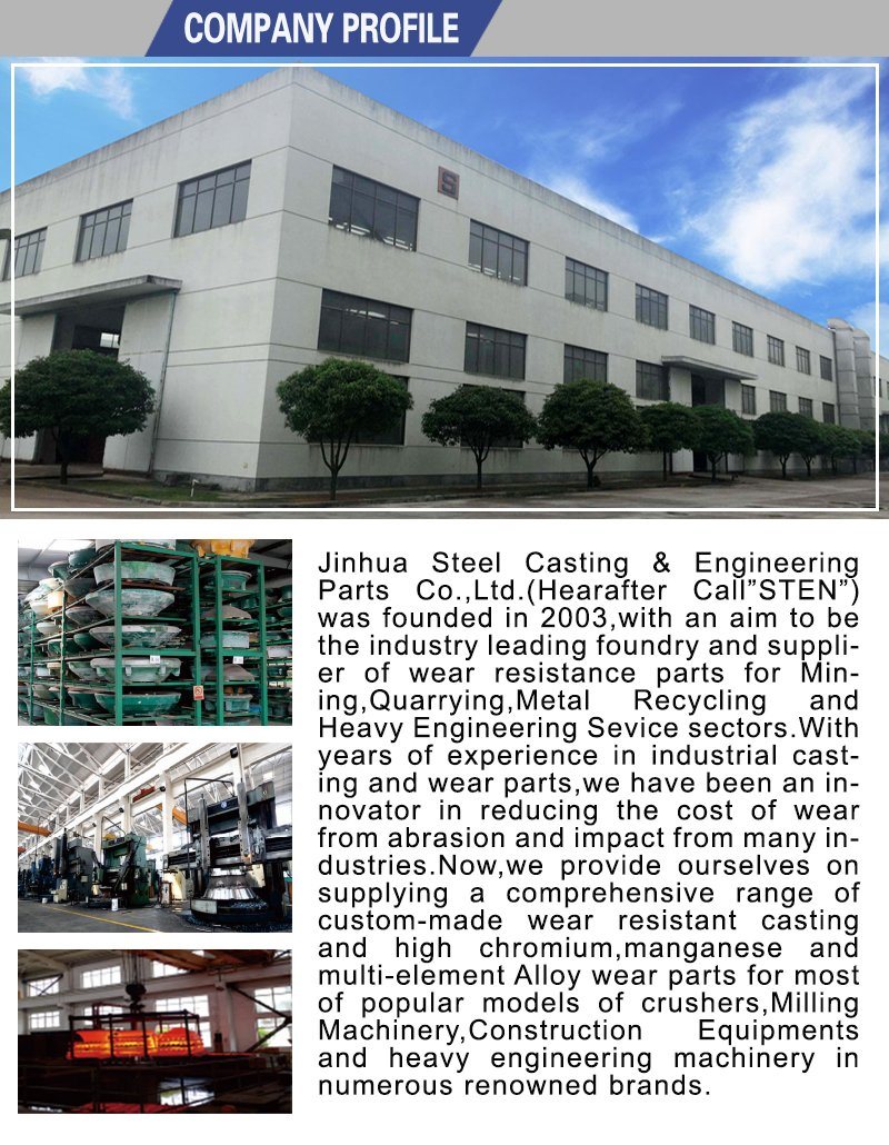 Motor Rail for Sghanghai Shanbao Jaw Crushers