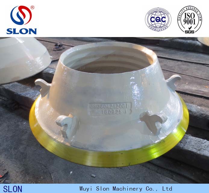 High Manganese Steel Cone Crusher Bowl Liner for Cement Aggregate