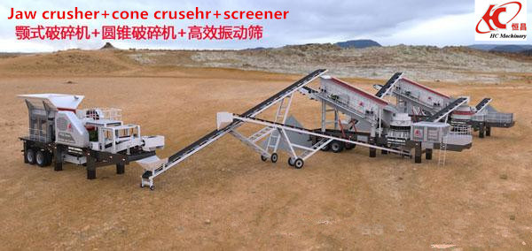 Mini Mobile Crusher Plant with Small Mobile Crusher