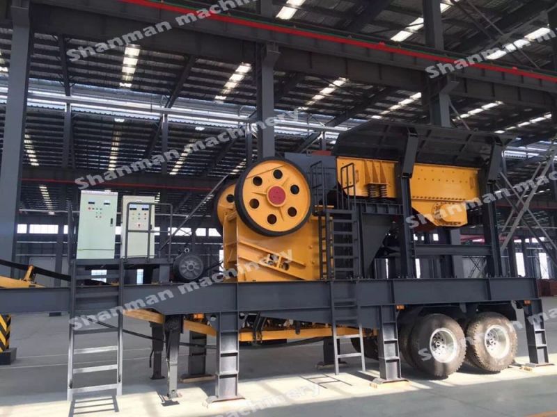 Semi Mobile Crusher, Mobile Impact Crusher, Mobile Cone Crusher