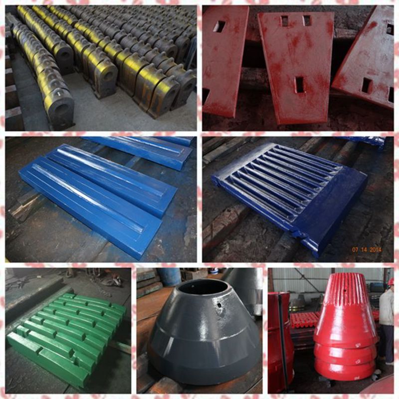 Cone Crusher Spare Parts for Bowl Liner and Concave