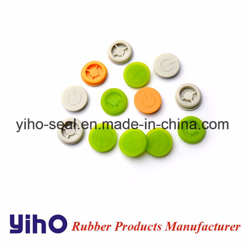 Rubber Push Button Covers in Silicone/NBR/FKM/Viton/Butyronitrile