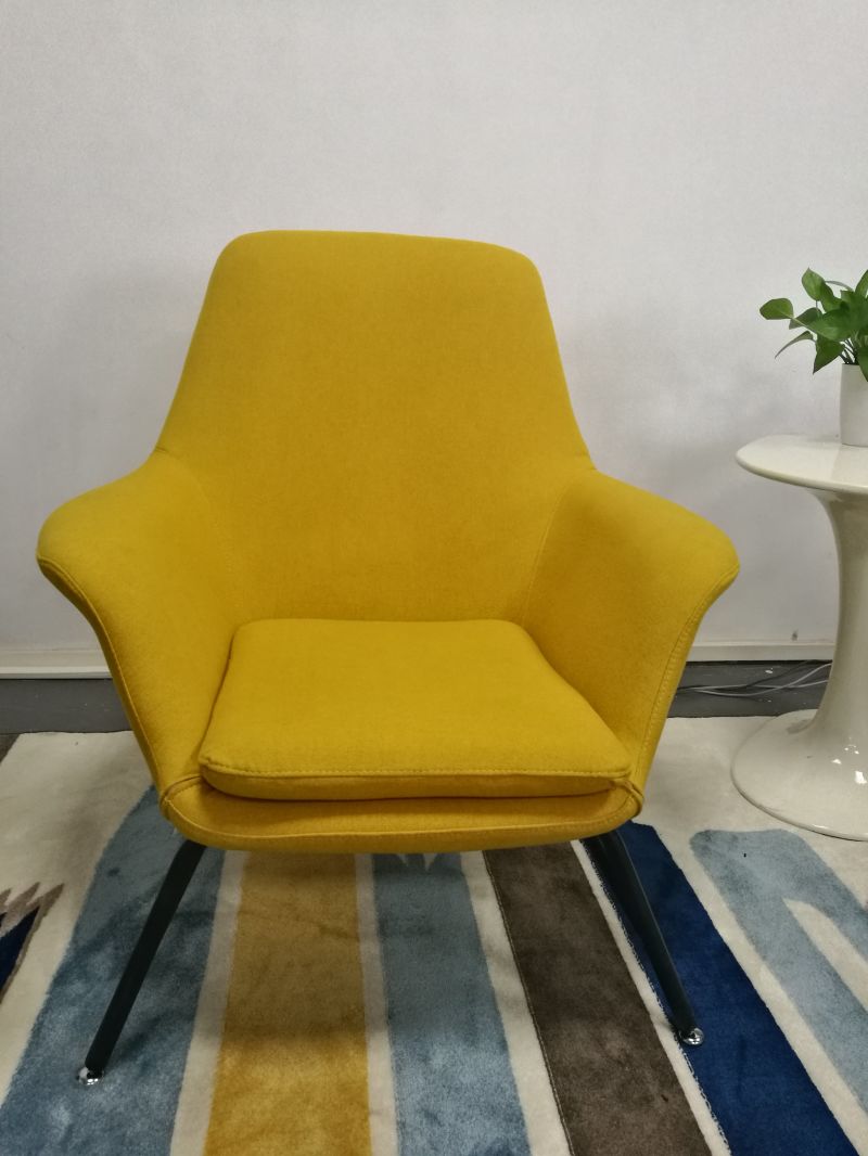 Fiberglass Shell Soft Seater Living Room Lounge Armchair