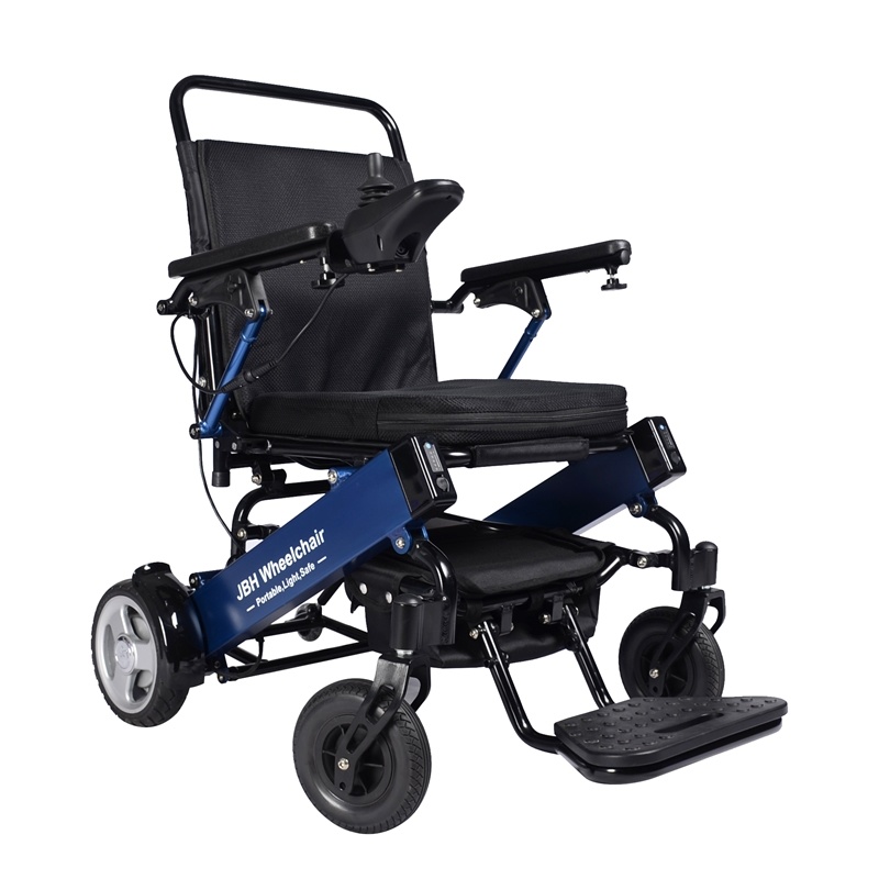 8 Inch Untra Light Disabled Folding Electric Wheelchair