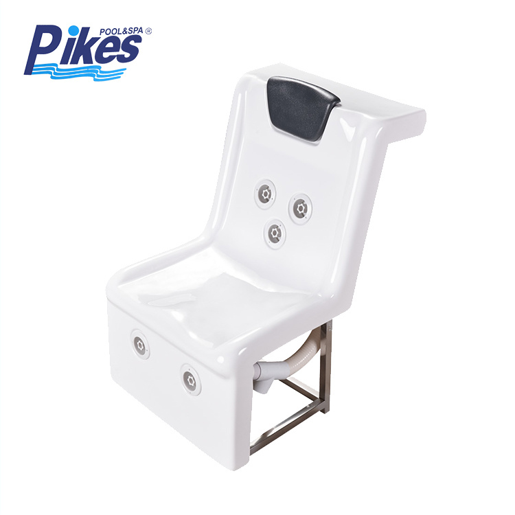 Swimming Pool Acrylic Easy Install Massage Chair for SPA Jacuzzi