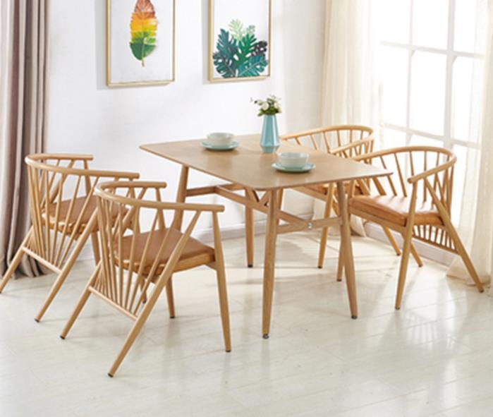 Modern Design Elegant Wood Color Restaurant/ Cafe Chair for Sale