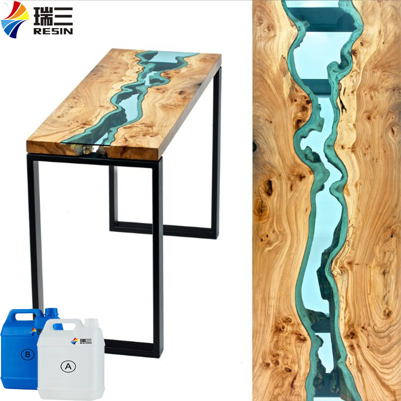 Crystal Clear Epoxy Resin Kit for Coffee Table