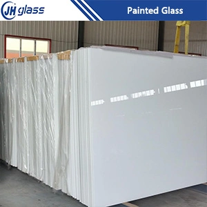 Colored Tempered Safety Glass Round Rectangle Table Top