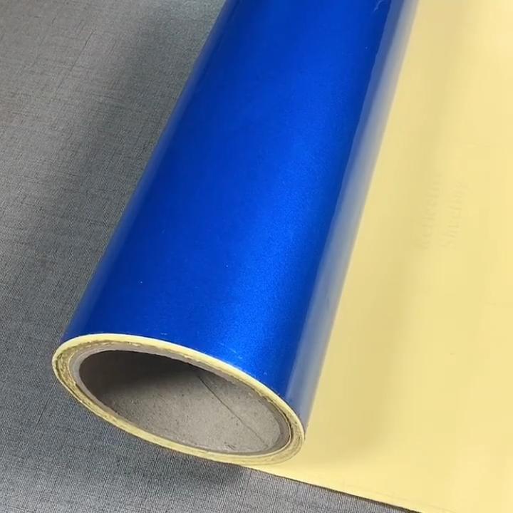 Digital Printable Vinyl with Blue Color