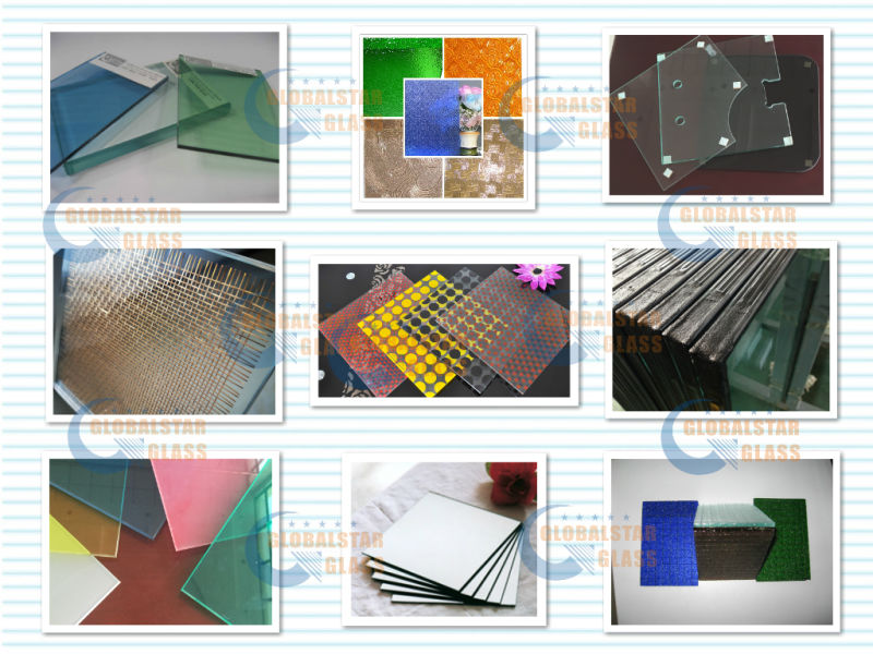 Modern Furniture Tempered Glass Table Top Glass with Good Quality