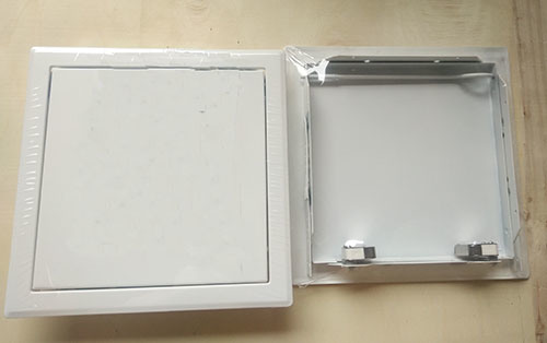 240*375*50mm Double Skin Duct Access Panel with 20mm Thick Insulation