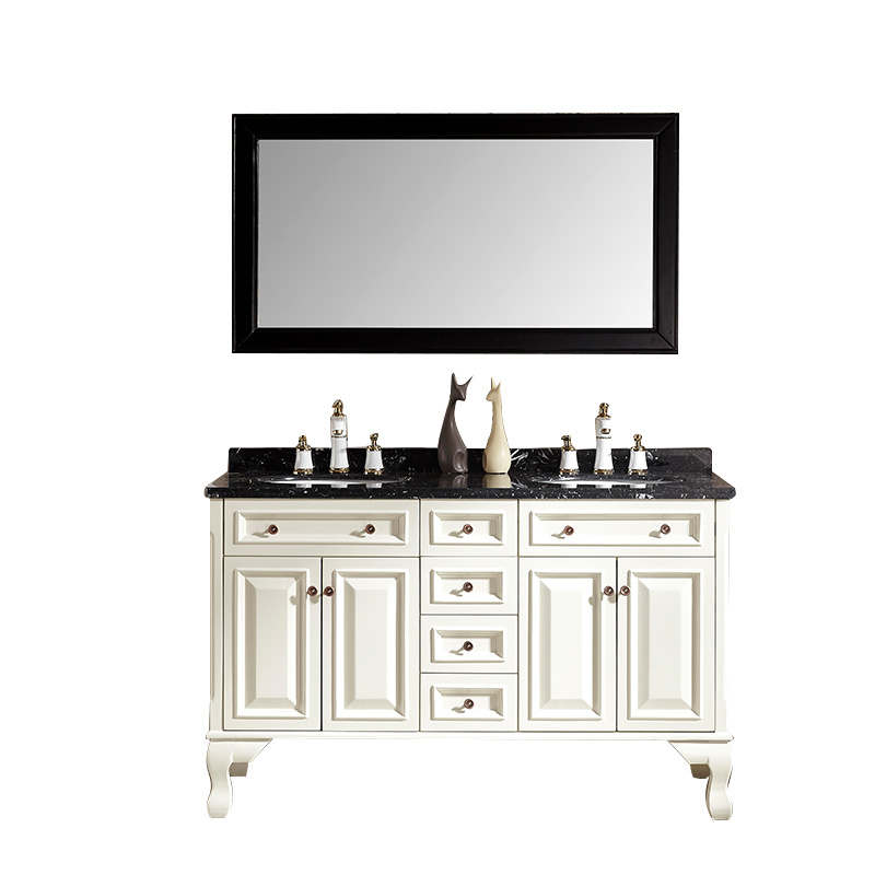 Wholesale Customized Solid Wood Home Furniture Bathroom Vanity (ACS1-W064)
