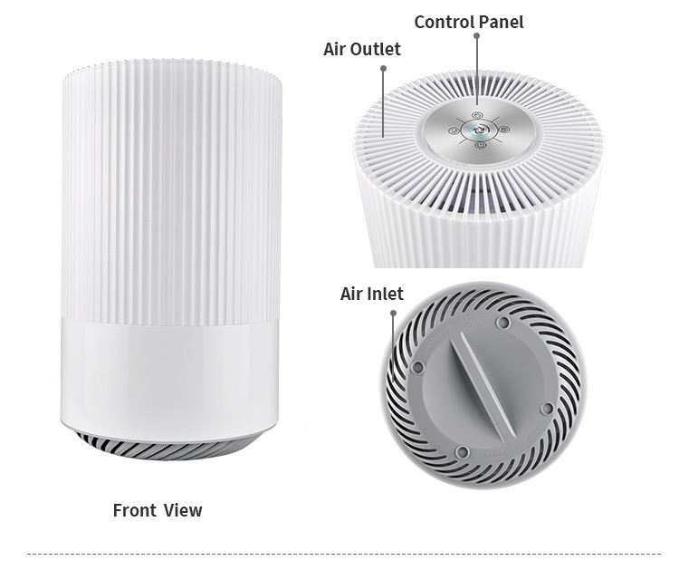 Low Noise Commercial Ion Desktop Air Purifier