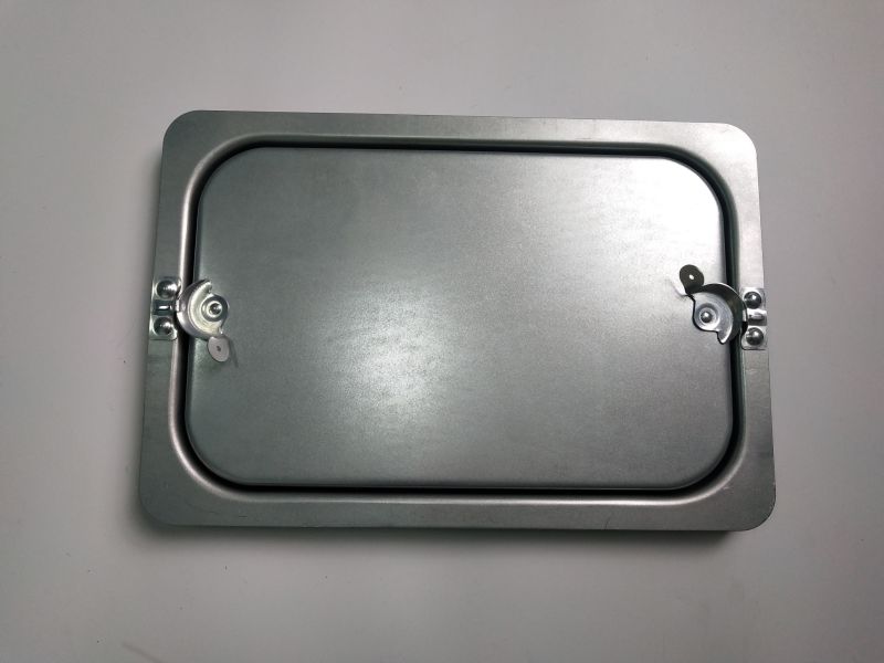 240*375*50mm Double Skin Duct Access Panel with 20mm Thick Insulation