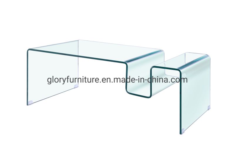 New Style Bent Glass Coffee Table