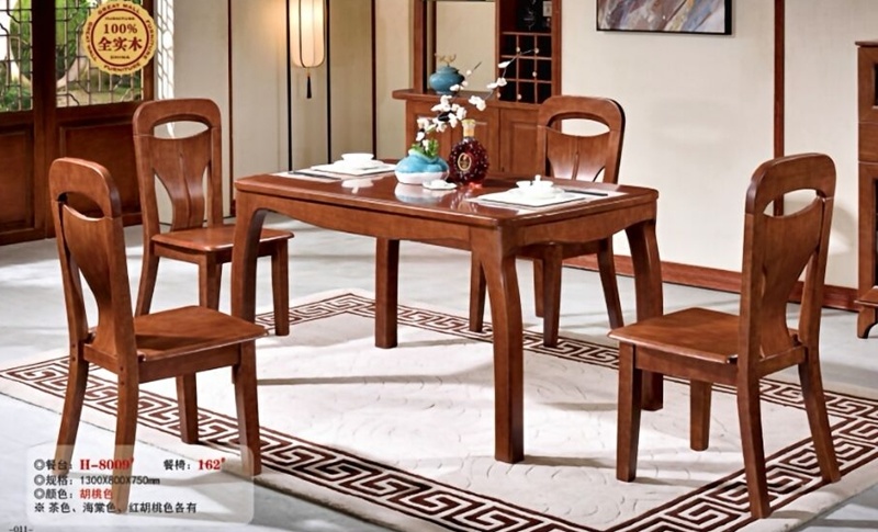 Home Dining Room Furniture 6 Person Dining Table and Chair