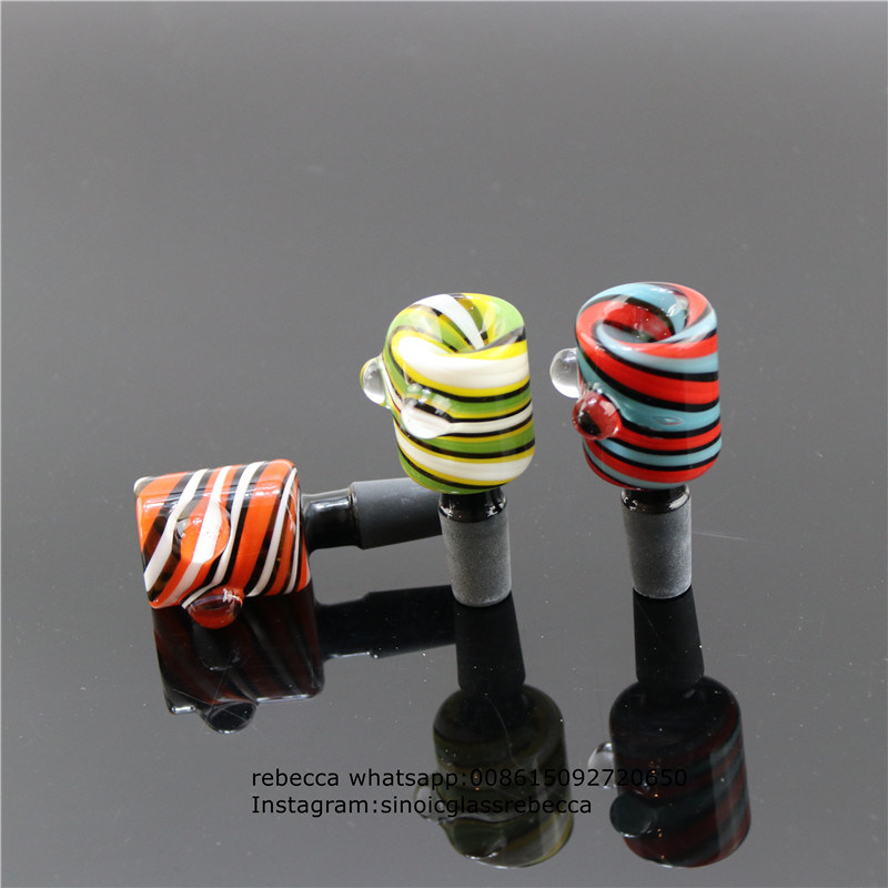 Favorate Colorful Glass Bowl for Glass Water Pipe
