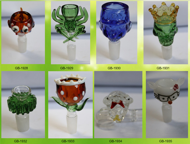 Favorate Colorful Glass Bowl for Glass Water Pipe