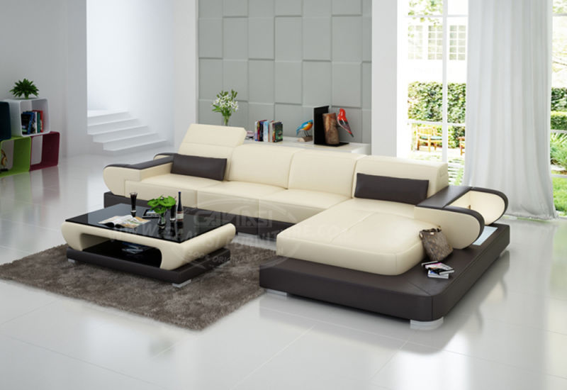 European Style Corner Sofa for Living Room Use