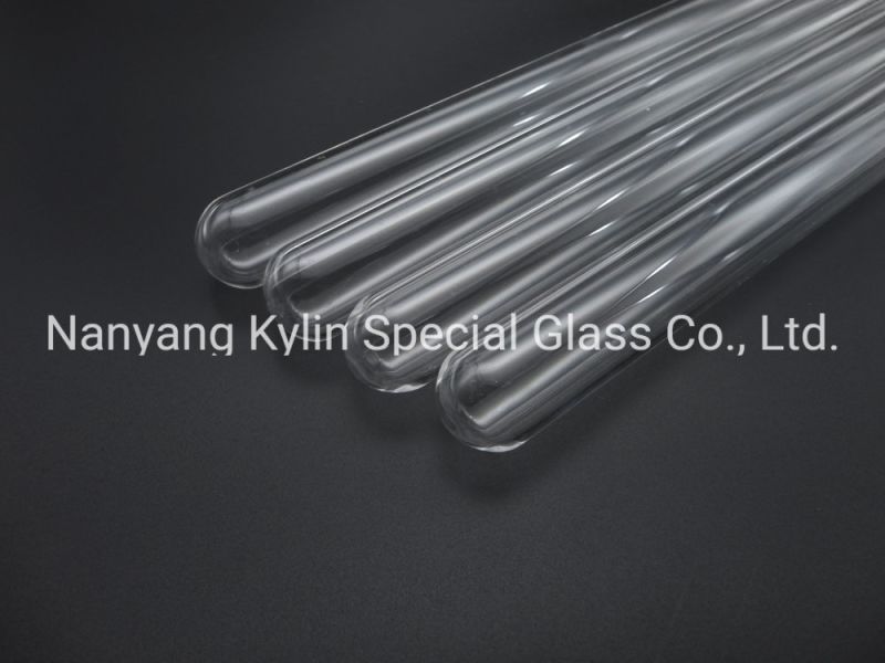Custom Made Transparent Fused Silica Glass Tube Quartz Sleeve
