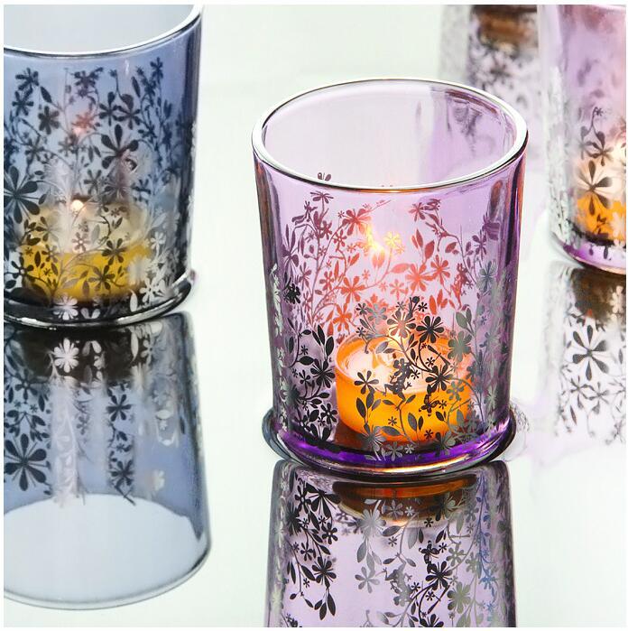 Home Table Decoration New Design Glass Candle Holders