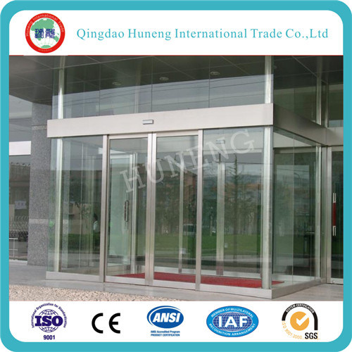 10mm Ultra Clear Tempered /Toughened Float Glass Door