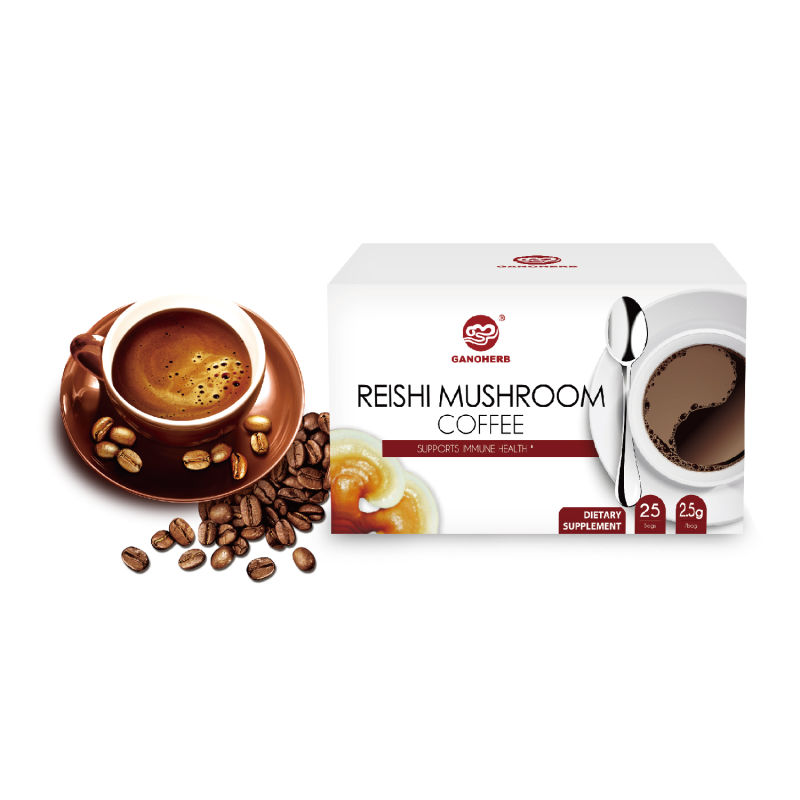 Contract Manufacturing Organo Gold Reishi Mushroom Black Coffee