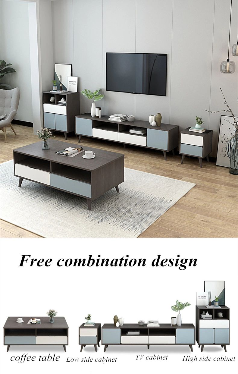 Modern Kitchen Product Home Living Room Furniture Wooden Side Coffee Table TV Cabinet Stand
