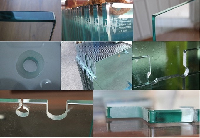 Flat/Curved Tempered Glass for Pool Fence, Glass Table Top