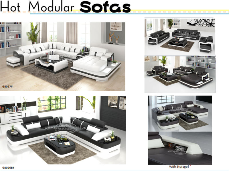 European Style Corner Sofa for Living Room Use