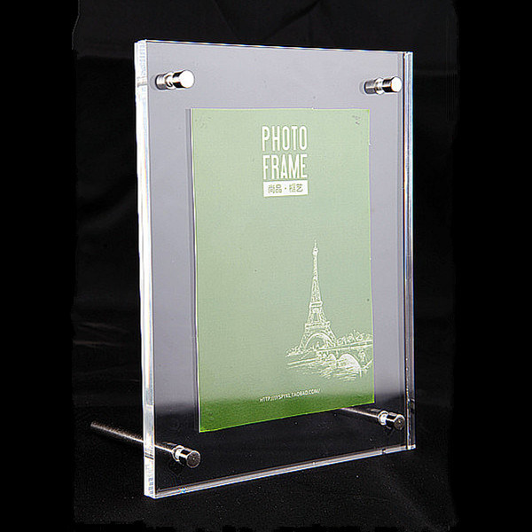 Acrylic Picture Frame Photo Holder Crystal Desktop Picture Frame